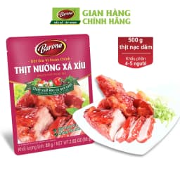 Thumbnail Gia Vị Thịt Nướng Xá Xíu Barona 80g ướp ngon chuẩn vị không cần nêm nếm 4
