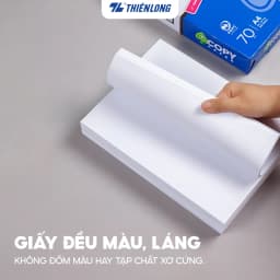 Thumbnail Giấy A4 500 tờ IK Copy 70 gsm - Giấy in A4 Thiên Long nhập khẩu Indonesia chất lượng và độ dày cao, trắng sáng đều màu 3