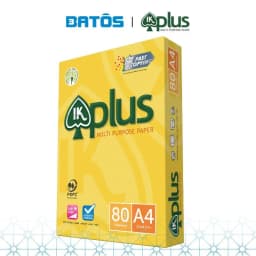 Thumbnail Giấy A4 IK Plus 80gsm, 500 tờ/ Ream, nhập khẩu từ Indonesia. 1