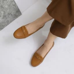 Thumbnail Giày bệt nữ 2p LUNASHOES 1201 mũi trọn họa tiết đẹp êm chân phù hợp mọi lứa tuổi 4