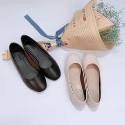 Thumbnail Giày Bệt Nữ Búp Bê Da Thật Cao Cấp, Guốc Đế Bằng Mũi Vuông Trơn Da Mềm Siêu Êm NUDDO - NT006 1