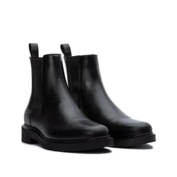 Thumbnail Giày Boot Nam THE WOLF Minimal Chelsea Boot - Black 3