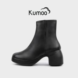 Thumbnail Giày Boot Nữ Cao Gót Kumoo DARA Màu Đen BL-CG-KUMO-003-A Boot Lửng Nữ Thời Trang, Cá Tính 1
