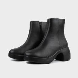 Thumbnail Giày Boot Nữ Cao Gót Kumoo DARA Màu Đen BL-CG-KUMO-003-A Boot Lửng Nữ Thời Trang, Cá Tính 2