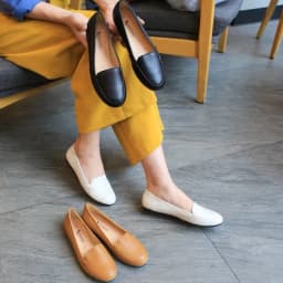 Thumbnail Giày búp bê nữ đế bệt LUNASHOES 1207 phối đồ búp bê công sở đẹp không đau chân 4