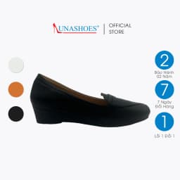 Thumbnail Giày búp bê nữ đế xuồng 5p LUNASHOES 2105 da bò mềm bảo hành tới 3 năm lỗi 1 đổi 1 mũi vuông 1