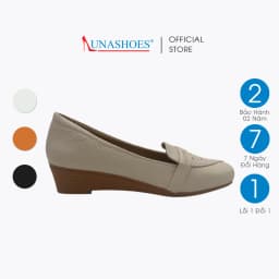 Thumbnail Giày búp bê nữ đế xuồng 5p LUNASHOES 2105 da bò mềm bảo hành tới 3 năm lỗi 1 đổi 1 mũi vuông 2