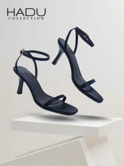 Thumbnail Giày Cao Gót 7P Sandal Quai Ngang Dây Mảnh HADU G731 Đế TPR Chống Trượt Chất Liệu Cao Cấp BH 12T 1