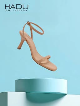 Thumbnail Giày Cao Gót 7P Sandal Quai Ngang Dây Mảnh HADU G731 Đế TPR Chống Trượt Chất Liệu Cao Cấp BH 12T 2