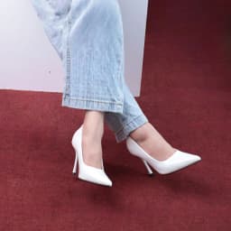 Thumbnail Giày Cao Gót 9cm Da Bóng Mũi Nhọn Basic Pixie P746 3