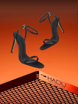 Thumbnail Giày Cao Gót 9P Sandal Quai Mảnh HADU G931 Chất Da PU Cao Cấp Sườn 4 Lớp Vững Chắc BH 12 Tháng 2