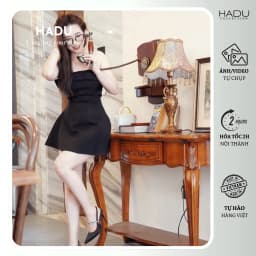 Thumbnail Giày Cao Gót 9P Slingback Quai Ngang Đính Đá ELRIN HADU M970 Da PU Cao Cấp Êm Mềm BH 12T 2