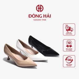 Thumbnail Giày Cao Gót Đông Hải Mũi Nhọn Da Bóng - G81S1 1