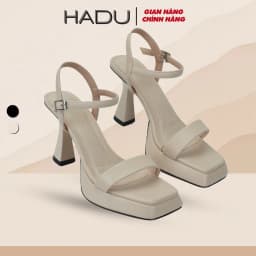Thumbnail Giày Cao Gót Đế Vuông 9P Quai Ngang Đúp Trước 3P VENESSA HADU M967 Da PU Cao Cấp BH 12T 1