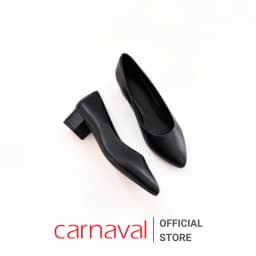 Thumbnail Giày Cao Gót Mũi Nhọn Carnaval Phong Cách Công Sở Gót Vuông Cao 4cm - VS85 4