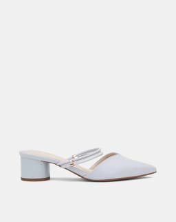 Thumbnail Giày Cao Gót Nữ 5cm Thời Trang JUNO Giày Mules Mũi Nhọn Gót Trụ CG05097 3