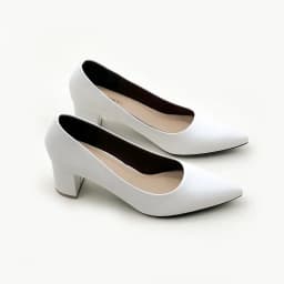Thumbnail Giày cao gót nữ bít mũi công sở 5 phân, guốc mũi nhọn đế vuông 5cm da mềm NUDDO _N502A 2