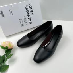 Thumbnail Giày Cao Gót Nữ Bít Mũi Đế Vuông 3cm Cao Cấp, Giày Công Sở Nữ Da Thật Mũi Vuông NUDDO N3D01 2