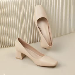 Thumbnail Giày cao gót nữ DILY mũi vuông công sở, giày bít mũi thiết kế gót vuông basic cao 5cm_ AA0388 4
