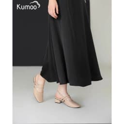 Thumbnail Giày Cao Gót Nữ Kumoo GCG-KUMO-010-B Màu Kem Gót 4cm Phong Cách Thời Thượng Quý Cô Công Sở 2