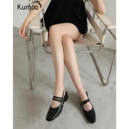 Thumbnail Giày Cao Gót Nữ Kumoo GCG-KUMO-010-A Màu Đen Gót 4cm Phong Cách Thời Thượng Quý Cô Công Sở 2