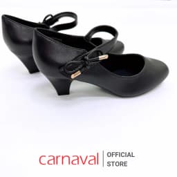 Thumbnail Giày cao gót nữ mũi nhọn Carnaval đế vuông cao 5cm cao cấp, siêu sang - VS74 2