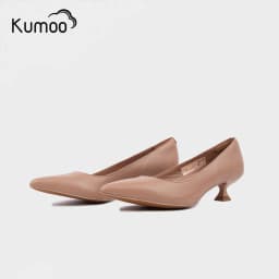 Thumbnail Giày Cao Gót Nữ Mũi Nhọn Màu Nâu KUMOO GCG-KUMO-021-B Chất Da Nappa Đẳng Cấp Cho Các Nàng Công Sở 2