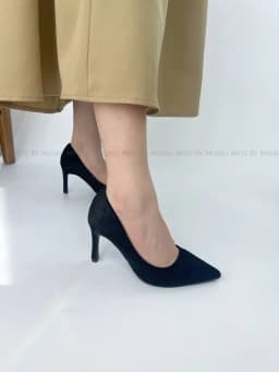 Thumbnail Giày cao gót nữ MYSS mũi nhọn 8cm da lì thời trang - CG143 1
