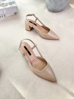 Thumbnail Giày cao gót nữ MYSS mũi nhọn gót vuông 5cm thời trang - CG172 4
