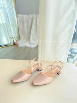 Thumbnail Giày cao gót nữ MYSS mũi vuông dây chéo 3 cm thời trang - CG263 2