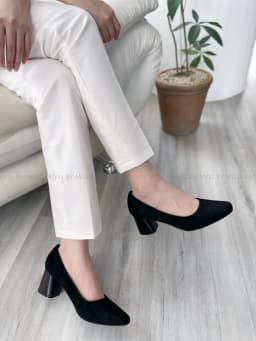 Thumbnail Giày cao gót nữ MYSS mũi vuông gót trụ 5cm thời trang - CG183 2