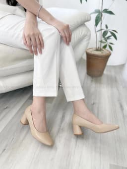 Thumbnail Giày cao gót nữ MYSS mũi vuông gót trụ 5cm thời trang - CG183 3