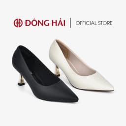 Thumbnail Giày Cao Gót Nữ Đông Hải Da Trơn Gót Nhọn 7cm công sở êm chân - G81Q5 2