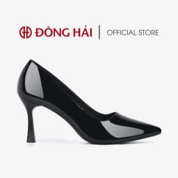 Thumbnail Giày Cao Gót Nữ Đông Hải Da Bóng Cổ Điển Mũi Nhọn Gót Pump 8cm - G5825 3