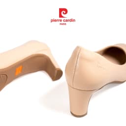 Thumbnail Giày cao gót nữ Pierre Cardin gót vuông +6cm, kiểu dáng đơn giản, trẻ trung, không gây đau chấn - 260 3