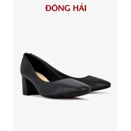 Thumbnail Giày cao gót Đông Hải chất liệu da bò cao cấp gót vuông 5cm thanh lịch - G5708 3