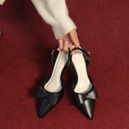 Thumbnail Giày Cao Gót Slingback 5cm Mũi Nhọn Pixie H370 4