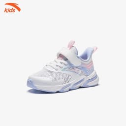 Thumbnail Giày Chạy Thể Thao Bé Gái Lưới Thoáng Khí Size 28-32 Anta Kids Red Flame 3224B9908 1