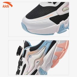 Thumbnail Giày chạy thể thao bé gái size 33-39 Anta Kids SHANYU 3224A8806 4