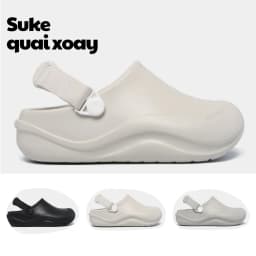 Thumbnail Giày Clog nhựa đi mưa, sandal, Sục Suke đủ màu Nam Nữ chính hãng Shondo 1