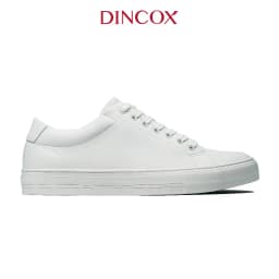 Thumbnail Giày Da Sneaker Unisex Nam Nữ D20 White DINCOX Năng Động Cá Tính 2
