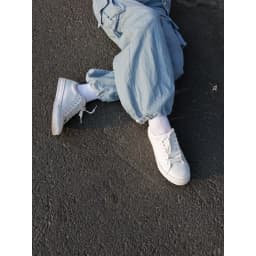 Thumbnail Giày Da Sneaker Unisex Nam Nữ D20 White DINCOX Năng Động Cá Tính 4