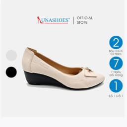Thumbnail Giày đế xuồng nữ 5p mềm con ong LUNASHOES 2513 giầy mũi nhọn da thật cao cấp dễ đi kiểu Hàn quốc nhiều màu 1
