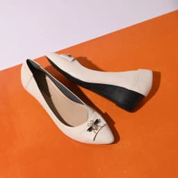 Thumbnail Giày đế xuồng nữ 5p mềm con ong LUNASHOES 2513 giầy mũi nhọn da thật cao cấp dễ đi kiểu Hàn quốc nhiều màu 4