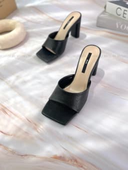 Thumbnail Giày guốc sục nữ MYSS mũi vuông gót dẹp 9cm thời trang - SU73 2