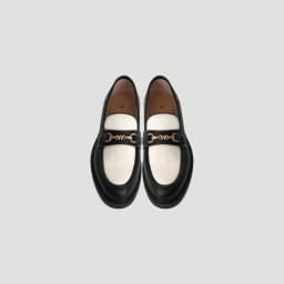 Thumbnail Giày Lười Nam Nữ THEWOLF SEAN MODERN LOAFER - Đen Kem 4