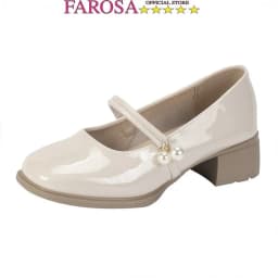Thumbnail Giày marry janes nữ đế cao 5cm FAROSA -TV69 Giày Lolita Quai hạt ngọc Ngọc chất da bóng cưc xinh 1