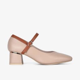 Thumbnail Giày Mary Jane Đông Hải Quai Phối Màu Gót Vuông 6Cm Tiểu Thư - G81Q9 2