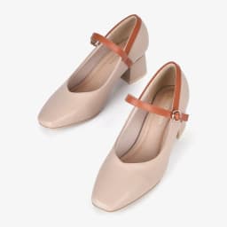Thumbnail Giày Mary Jane Đông Hải Quai Phối Màu Gót Vuông 6Cm Tiểu Thư - G81Q9 4