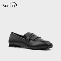 Thumbnail Giày Moca Nữ Kumoo MC-KUMO-001-A Màu Đen Da Thật Nappa Cao Cấp Phong Cách Lịch Sự, Trẻ Trung 2